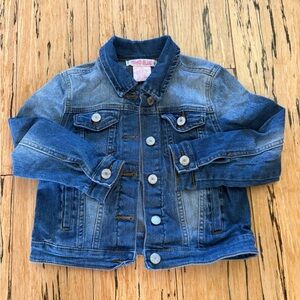 Chic Blue Denim Jacket for Kids
